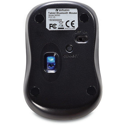 Verbatim Mouse Bluetooth Inalámbrico para Tablet con LED Azul 1600 dpi