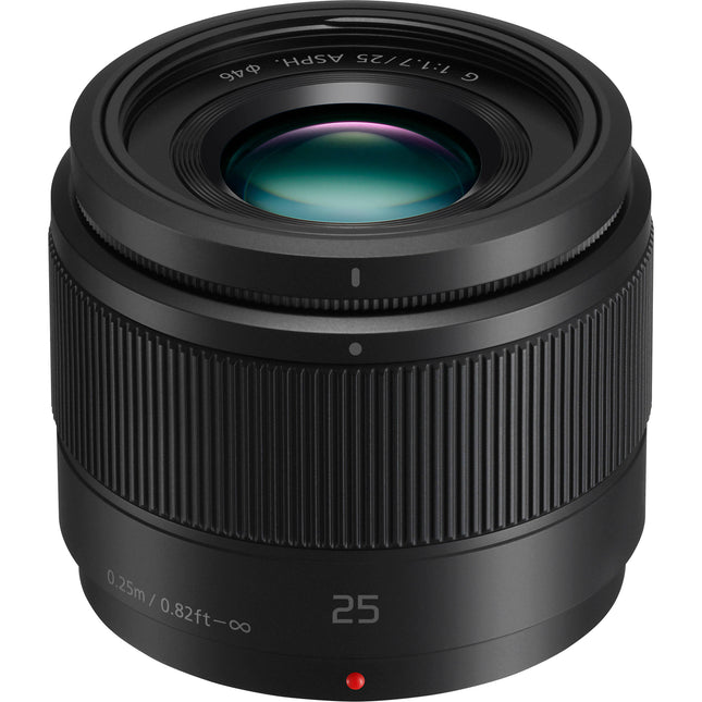 Panasonic LUMIX G 25mm f/1.7 ASPH. Objetivo Micro Cuatro Tercios Apertura f/1.7 a f/22