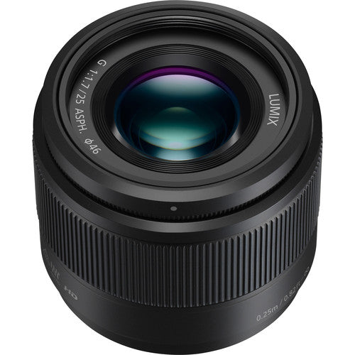 Panasonic LUMIX G 25mm f/1.7 ASPH. Objetivo Micro Cuatro Tercios Apertura f/1.7 a f/22