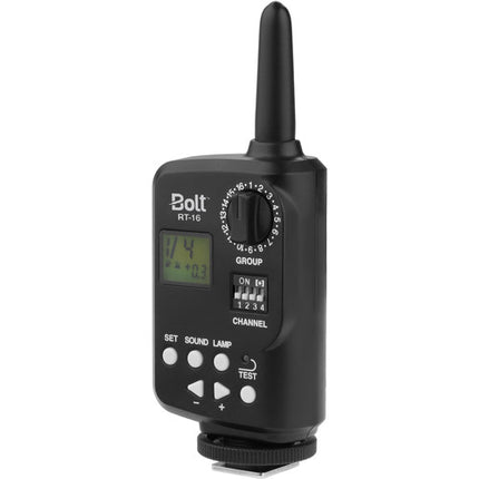 Bolt Control Remoto para Flashes Con 16 Canales 150 Pies Alcance