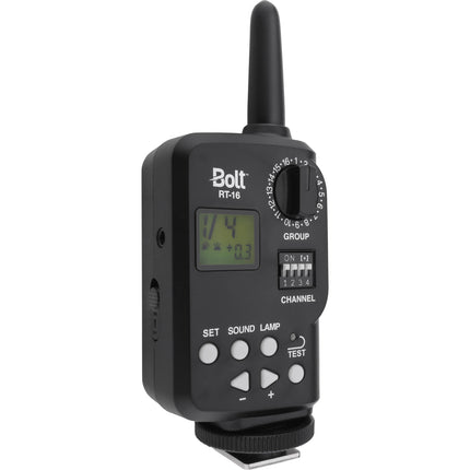 Bolt Control Remoto para Flashes Con 16 Canales 150 Pies Alcance