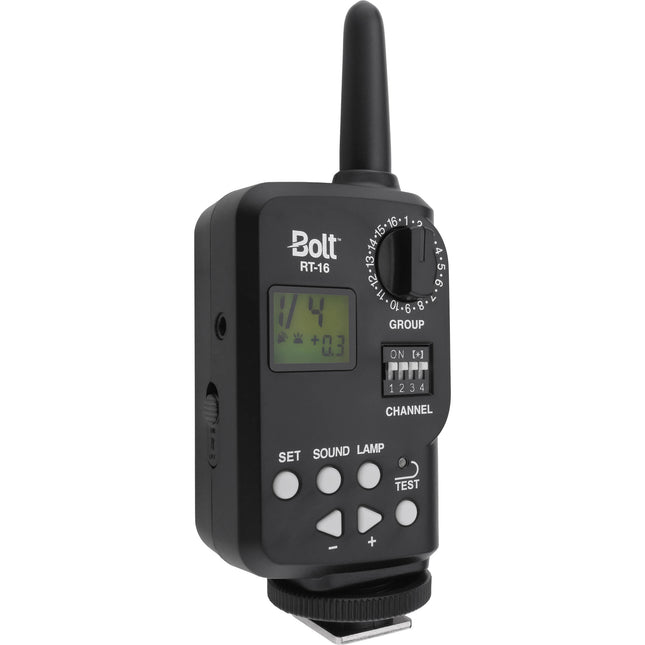 Bolt Control Remoto para Flashes Con 16 Canales 150 Pies Alcance