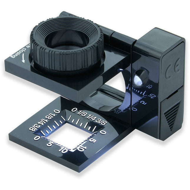 Carson Model LT-10 11.5x Lupa Iluminada para Tela Portable y Ligera