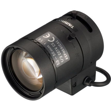 Tamron 13VG550ASII-SQ Lente Varifocal CS-Mount 5-50mm para cámaras 1/3" sensor