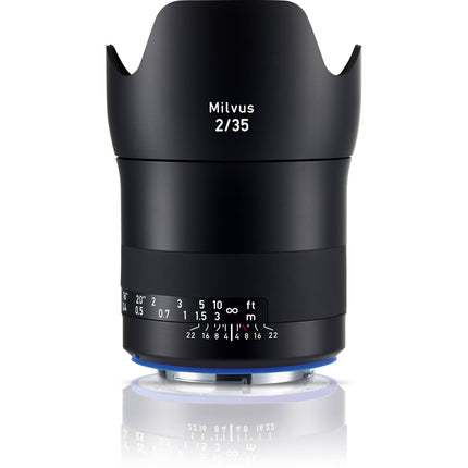ZEISS Milvus 35mm f2 ZE Objetivo para Canon EF con Apertura f2 y Recubrimiento Antirreflectante T*