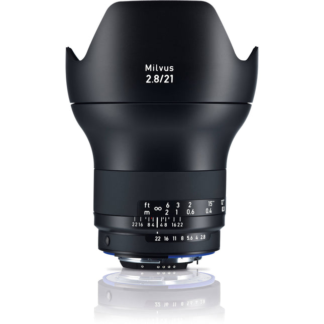 ZEISS Milvus 21mm f/2.8 ZF.2 Objetivo para Nikon F F2.8 a F22 Sellado