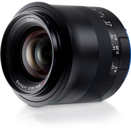 ZEISS Milvus 35mm f2 ZE Objetivo para Canon EF con Apertura f2 y Recubrimiento Antirreflectante T*