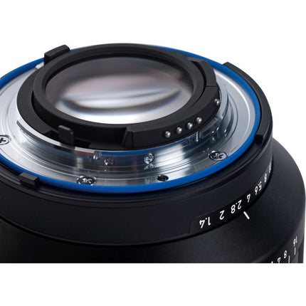 ZEISS Milvus 50mm f/1.4 ZF.2 Objetivo para Nikon F con recubrimiento T* y apertura f/1.4 a f/16