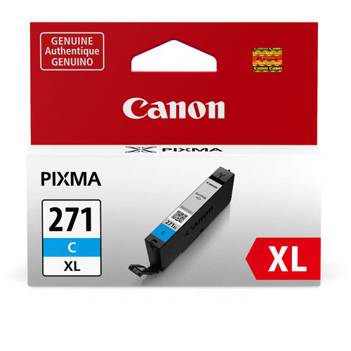 Canon CLI-271XL Cartucho de Tinta Cian para Impresoras PIXMA MG y TS