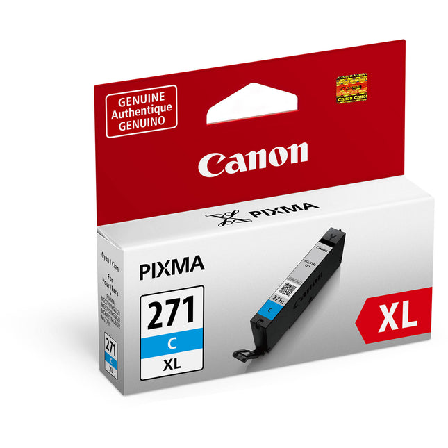 Canon CLI-271XL Cartucho de Tinta Cian para Impresoras PIXMA MG y TS
