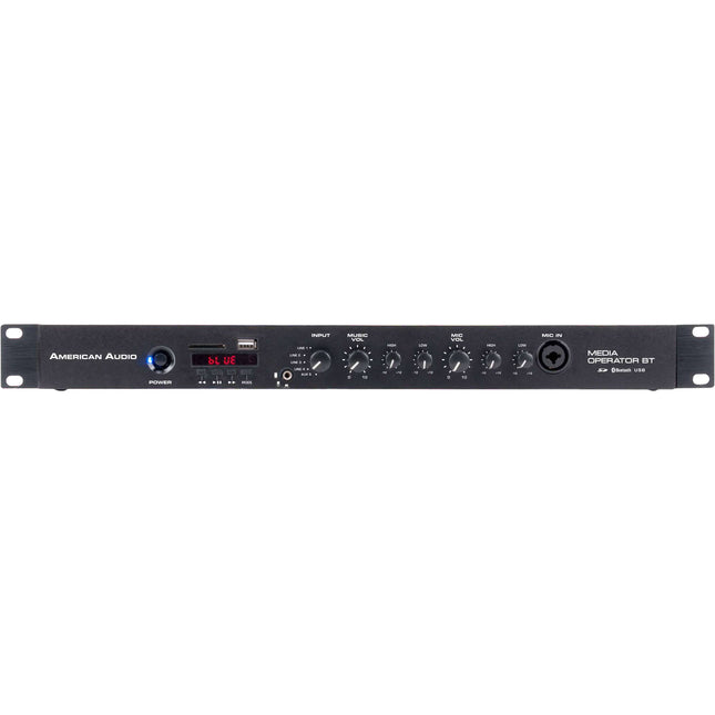 American DJ Media Operator BT Reproductor multimedia MP3 Bluetooth con Entradas RCA y USB