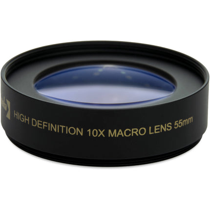 Opteka 55mm Lens de Conversión Macro Profesional 10x con Vidrio Óptico