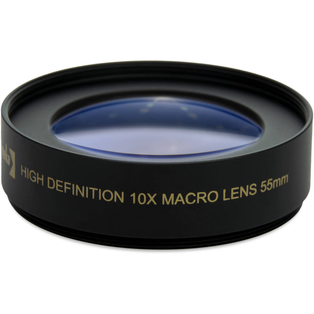 Opteka 55mm Lens de Conversión Macro Profesional 10x con Vidrio Óptico