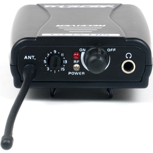 VocoPro SilentPA-RX Receptor Inalámbrico Bodypack 900 MHz 16 Canales 150 ft Alcance