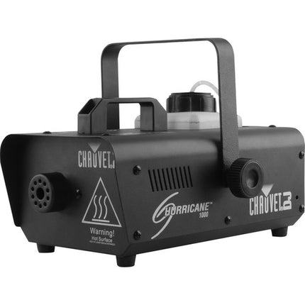 CHAUVET DJ Hurricane 1000 Máquina de Humo con Control Manual y Remoto Inalámbrico Tiempo de Calentamiento Rápido Tanque Iluminado LED
