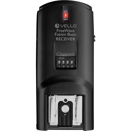 Vello FreeWave Fusion Basic Receptor Inalámbrico 433 MHz 16 Canales 45 m Alcance para Zapata Sony
