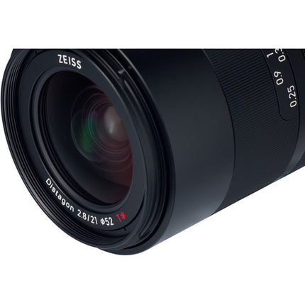ZEISS Loxia 21mm f/2.8 Objetivo para Sony E Montura E-Mount y Apertura f/2.8-22