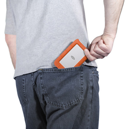 LaCie 4TB Rugged Mini Disco Duro Externo USB 3.0 130 MB/s resistente impactos
