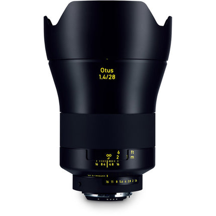 ZEISS Otus 28mm f/1.4 ZF.2 Objetivo para Nikon F Abertura f/1.4-16 y recubrimiento T*