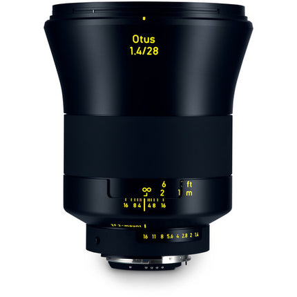 ZEISS Otus 28mm f/1.4 ZF.2 Objetivo para Nikon F Abertura f/1.4-16 y recubrimiento T*