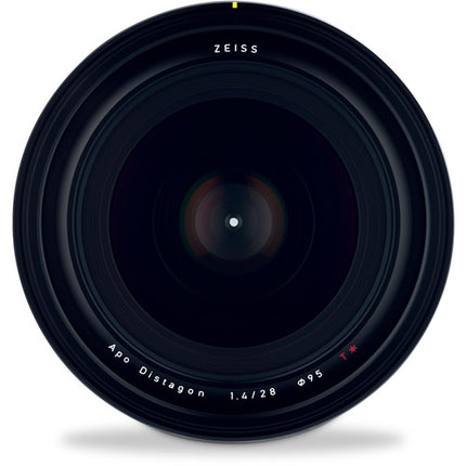ZEISS Otus 28mm f/1.4 ZF.2 Objetivo para Nikon F Abertura f/1.4-16 y recubrimiento T*