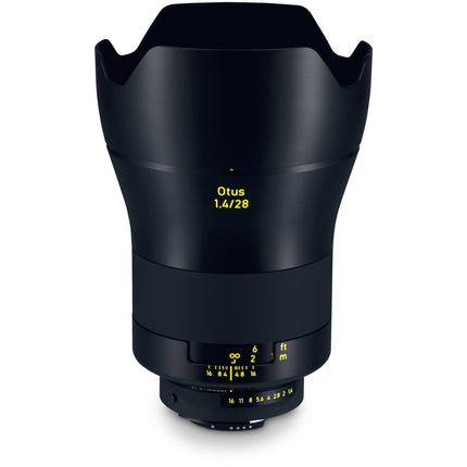 ZEISS Otus 28mm f/1.4 ZF.2 Objetivo para Nikon F Abertura f/1.4-16 y recubrimiento T*