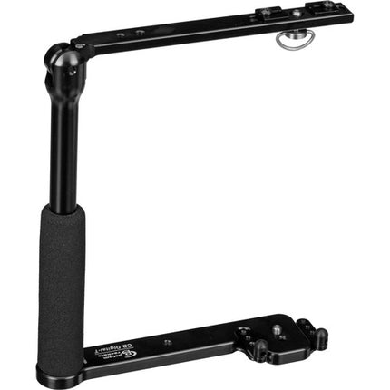 Custom Brackets CB Digital-T Soporte Giratorio para Flash 180° rotación y clips ajustables