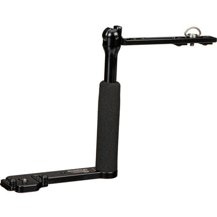 Custom Brackets CB Digital-S Soporte Giratorio para Flash 180° Rotación 2 Clips Ajustables
