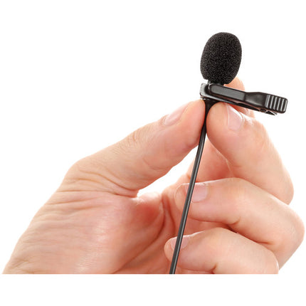 IK Multimedia iRig Mic Lavalier Mic Clip-On Omnidireccional con Jack para Auriculares