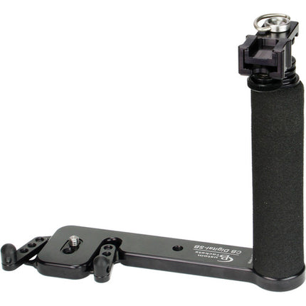 Custom Brackets CB Digital-SB Soporte Flash con Montura 1/4"-20 y Agarre de Espuma