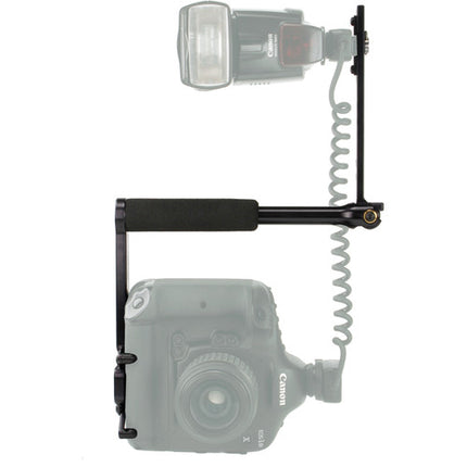 Custom Brackets CB Digital-T Soporte Giratorio para Flash 180° rotación y clips ajustables