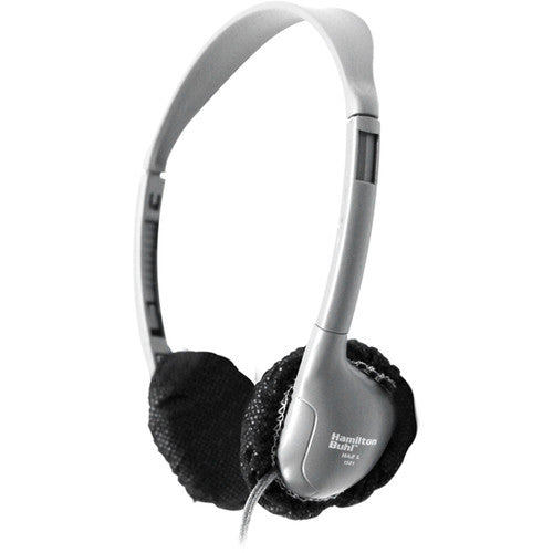 HamiltonBuhl HygenX Fundas Desechables Higiénicas para Auriculares 2.5" 50 Pares Negra