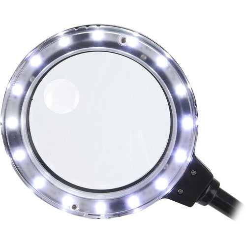 Carson CP-50 Magnificador para Soldar 1.75x con Luz LED 16 y Foco 4.5x