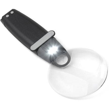 Carson FH-25 Lupa de Mano 2.5x 5x con Luz LED para Detalles
