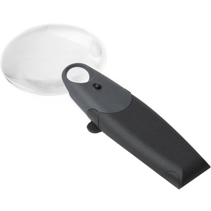 Carson FH-25 Lupa de Mano 2.5x 5x con Luz LED para Detalles