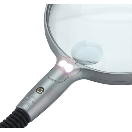 Carson GN-55 Lupa Magnificadora con Luz LED 3.5x y Base Ajustable