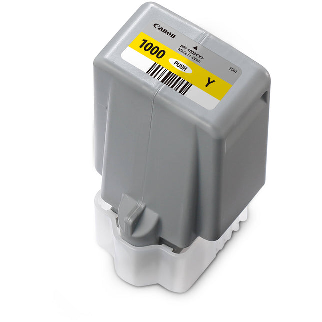 Canon PFI-1000 Y LUCIA PRO Tinta Amarilla 80mL para Impresora Inkjet Pigmentada