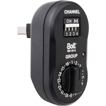 Bolt RR-16-A receptor remoto para flash 16 canales 150 pies alcance