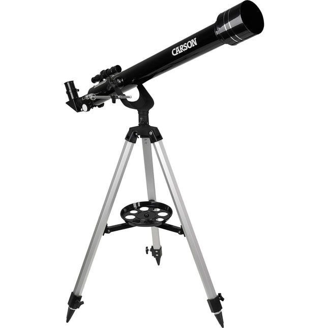 Carson JC-1000 Telescopio Refractor 60mm 800mm f13.3 Kit Completo
