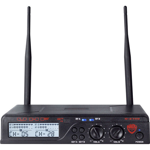 Nady U-2100 HT Sistema Inalámbrico Micrófono Dinámico Cardioide UHF