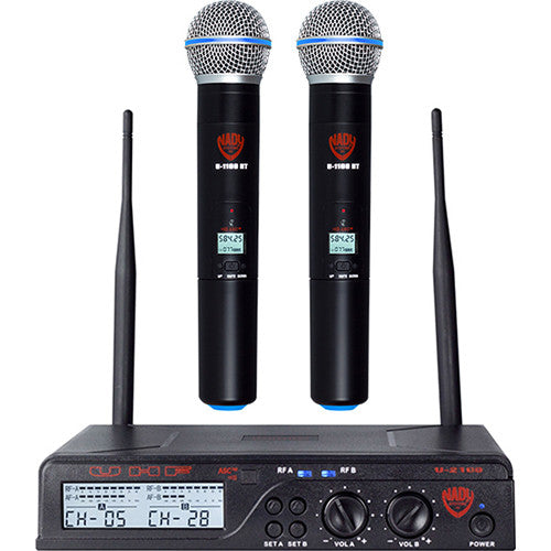 Nady U-2100 HT Sistema Inalámbrico Micrófono Dinámico Cardioide UHF