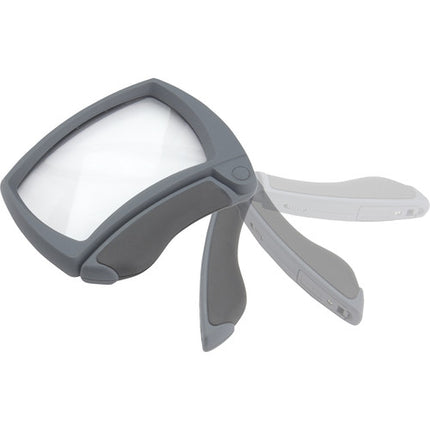 Carson MJ-50 Lupa Plegable 2x con Iluminación 2 LEDs y 6 Posiciones