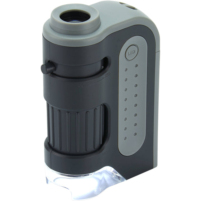 Carson MM-300 MicroBrite Plus Microscopio de Bolsillo 60-120x LED