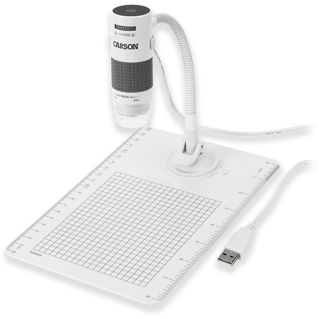Carson MM-840 eFlex Microscopio Digital Sensor 1.9MP 75x 300x Magnificación