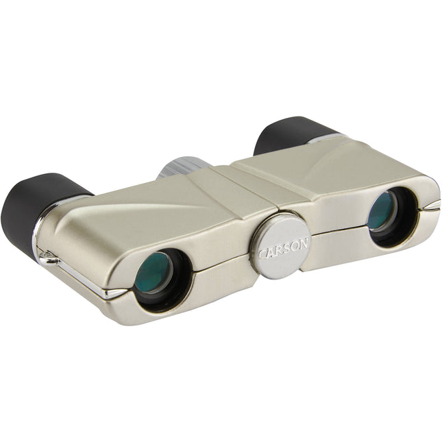 Carson 4x10 Operaview Binoculars prismas BK-7 distancia enfoque 1.5 m
