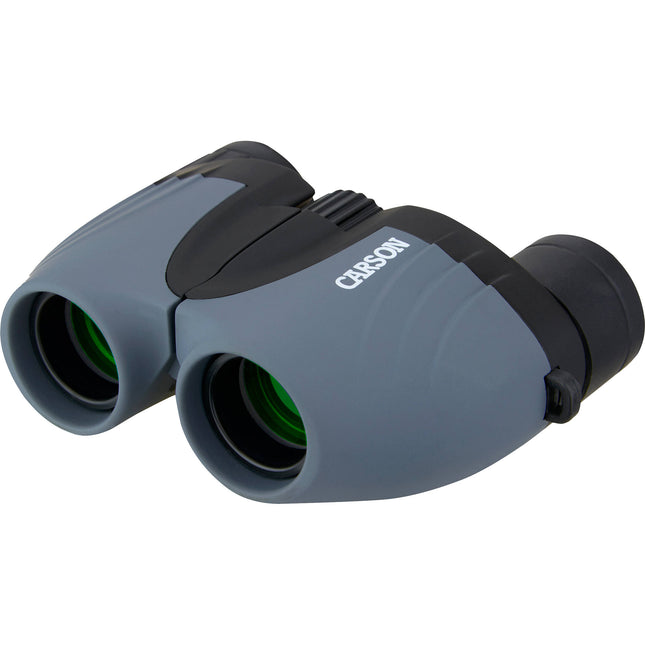 Carson 8x21 Binoculares Compactos Porro Prism 6.5° Vista con Funda y Correa