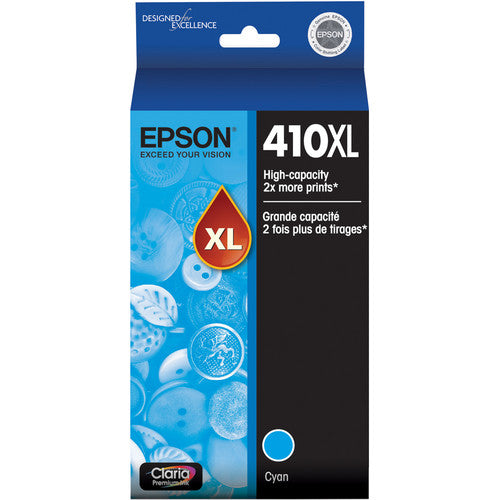Cartucho de Tinta Cian Epson Claria Premium Alta Capacidad para XP-530 XP-630 XP-830