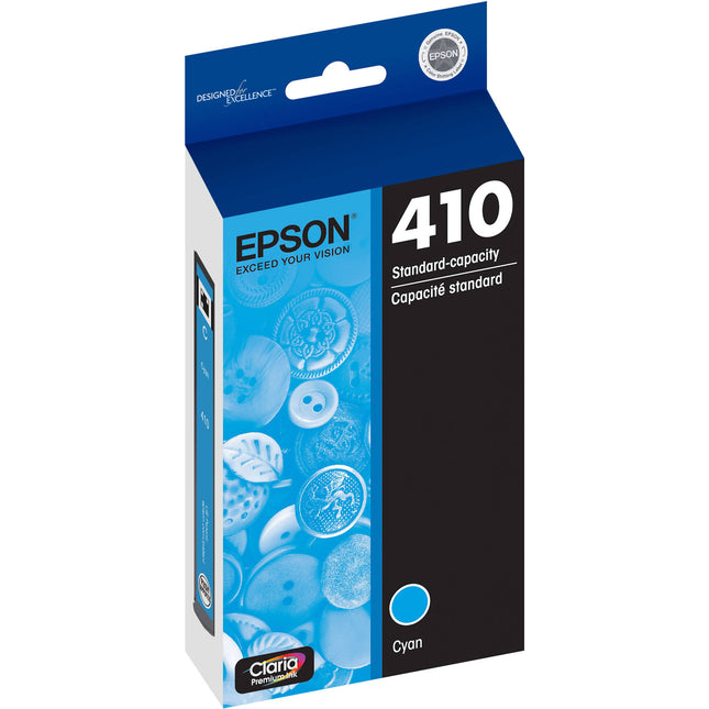 Epson Claria Premium Cartucho de Tinta Cyan Capacidad Estándar para Impresoras XP-530 XP-630 XP-830