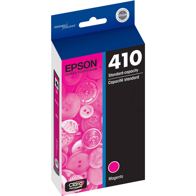 Epson Claria Premium Cartucho de Tinta Magenta Capacidad Estándar para Impresoras XP-530 XP-630 XP-830