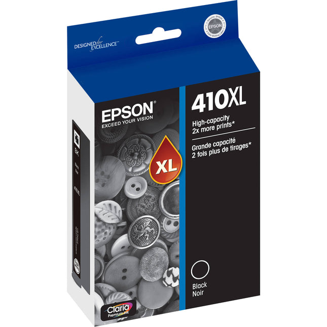 Cartucho de tinta negra Epson Claria Premium alta capacidad para impresoras XP-530 XP-630 XP-830 pigmento